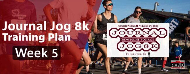 Journal Jog 8K Training Plan - Week 5